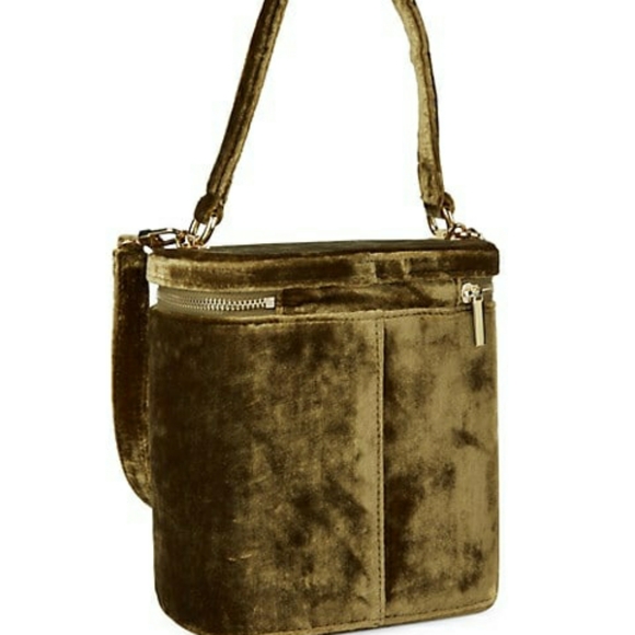Staud Vitti Velvet Bucket Bag - Picture 4 of 4